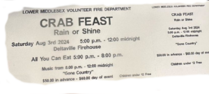 Deltaville Annual Crab Feast @ Deltaville Fire Department